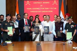 ৯৭৫ কোটি টাকার চুক্তি স্বাক্ষর করল প্রতিরক্ষা মন্ত্রক